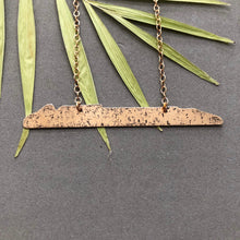 Load image into Gallery viewer, Sleeping Giant - bronze necklace
