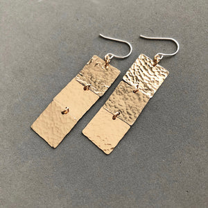 Square trio earrings - E93