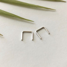 Load image into Gallery viewer, Staple Wire Earrings - W1
