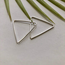 Load image into Gallery viewer, Triangle Hoop Earrings - W3
