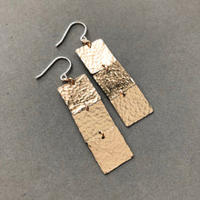 Load image into Gallery viewer, Square trio earrings - E93
