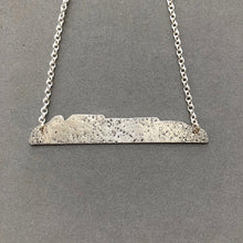Load image into Gallery viewer, Sleeping Giant - sterling silver necklace
