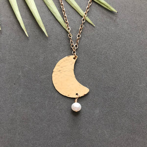Crescent Moon Necklace - N68