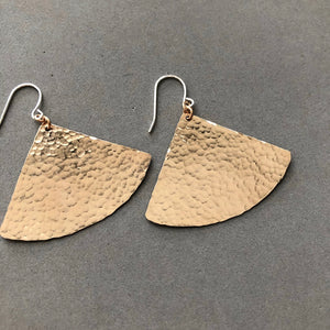 Fan earrings - E98