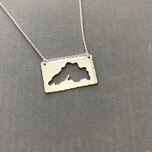 Lake Superior - sterling silver necklace