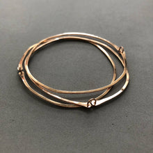 Load image into Gallery viewer, Pebble Cuffs - set of 3

