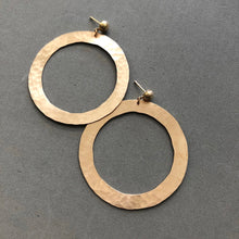 Load image into Gallery viewer, Hollow circle earrings - E49
