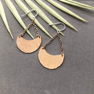 Crescent Moon Earrings - E65